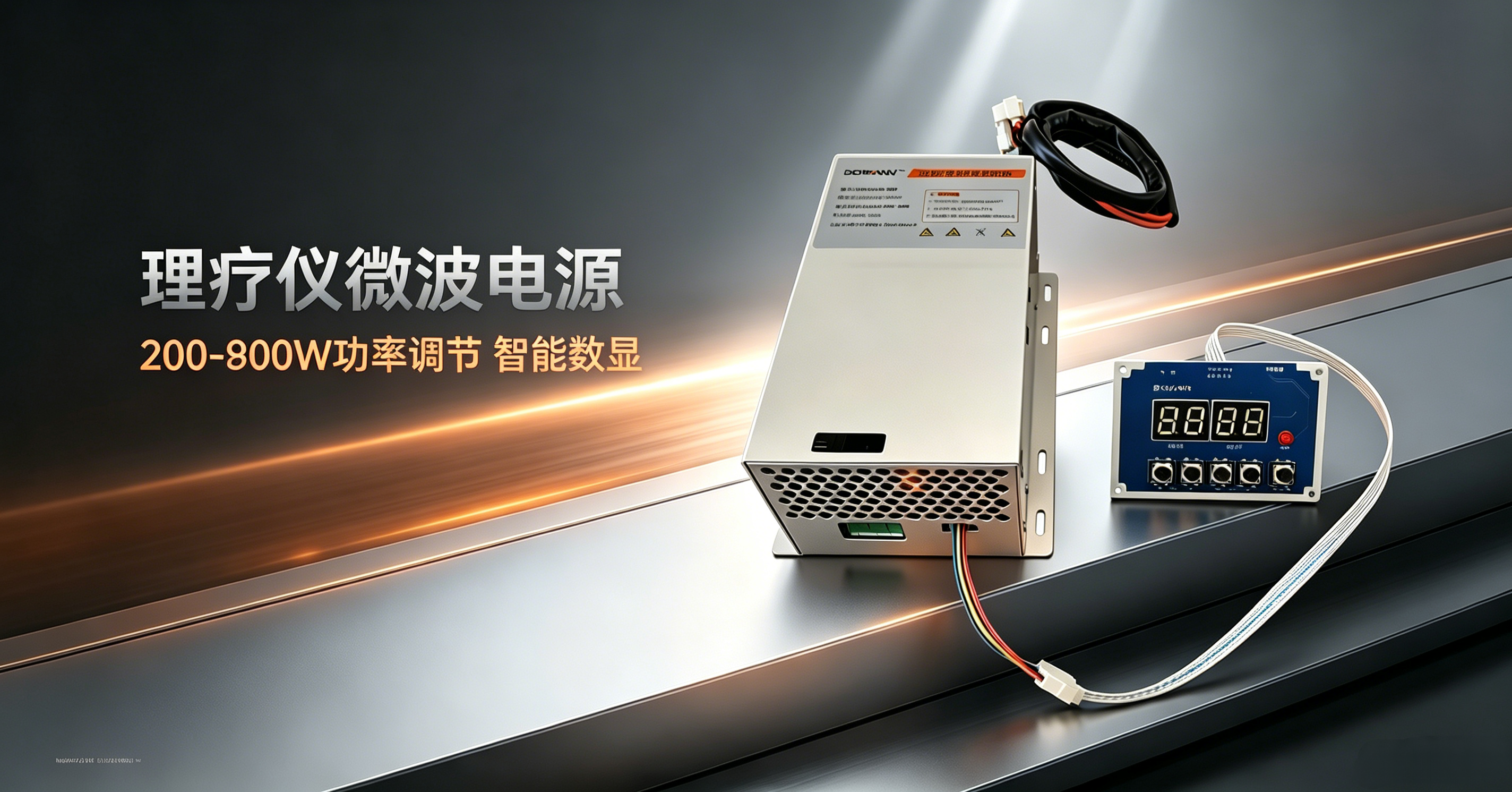 理疗仪微波电源 可调功率250-800W
